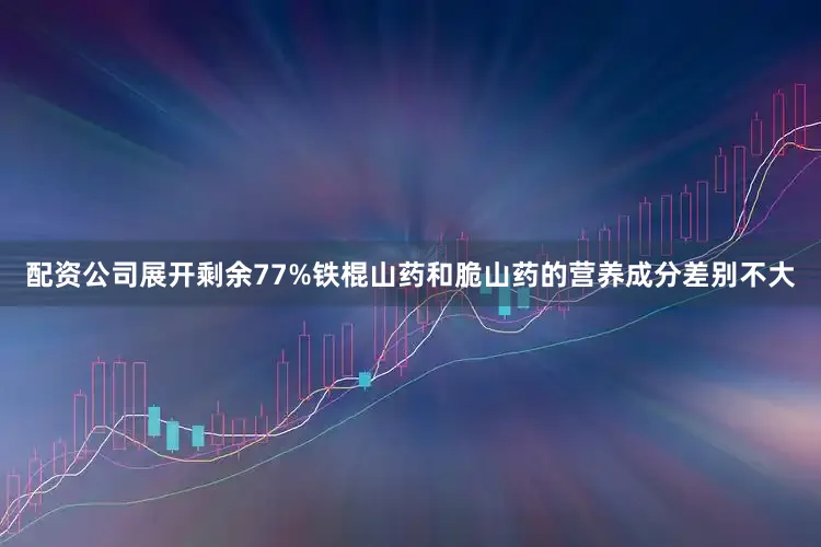 配资公司展开剩余77%铁棍山药和脆山药的营养成分差别不大