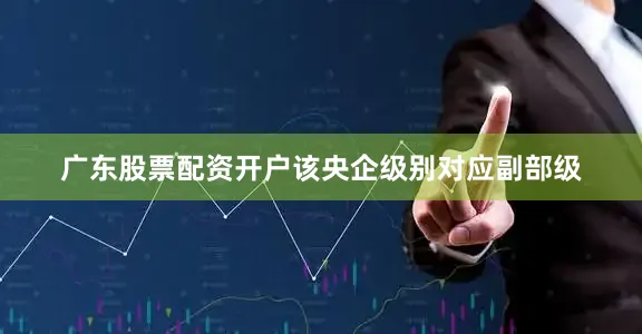 广东股票配资开户该央企级别对应副部级